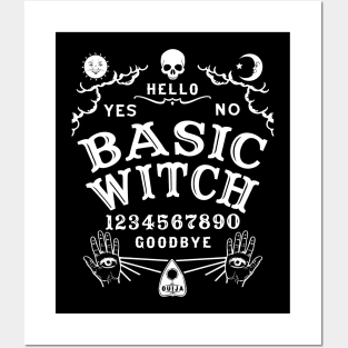 Basic Witch Ouija Board Posters and Art